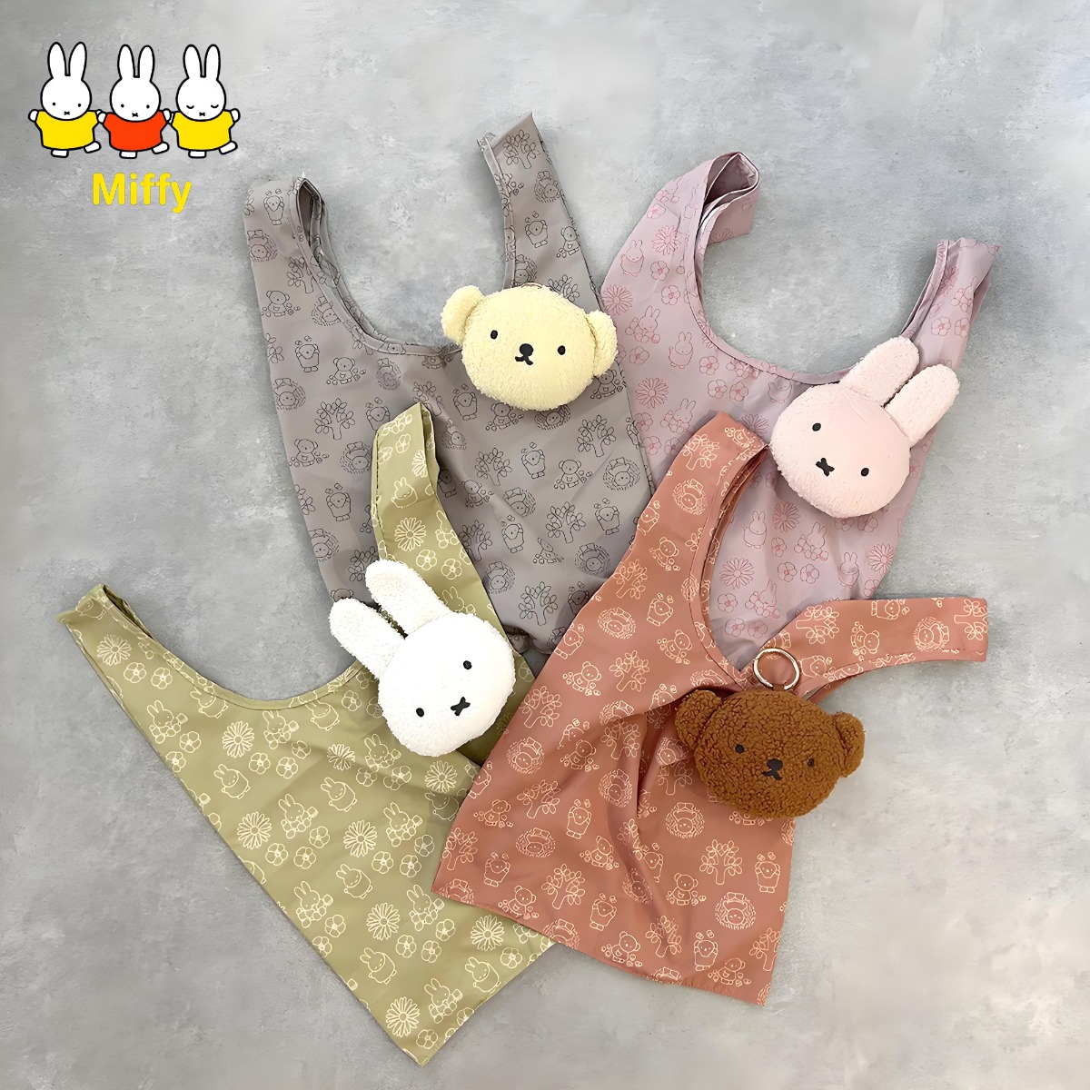 Japanese Lifestyle Goods - Kawaii Miffy Rabbit Einkaufstasche im japanischen