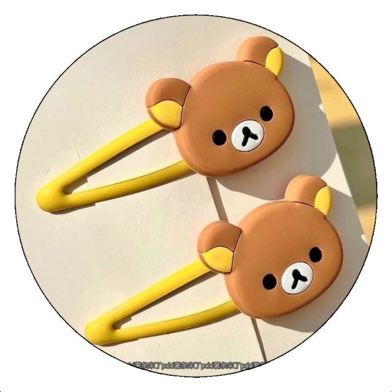 Japanese Lifestyle Goods - Niedliche Rilakkuma Cartoon Haarspangen Japanischer Koreanischer