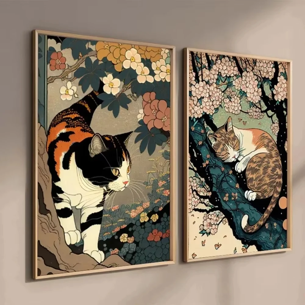 Japanese Lifestyle Game - Ölgemälde nach Zahlen Kits japanischer Ukiyo-E-Stil