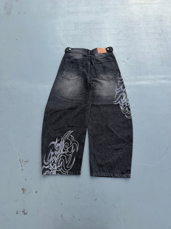 Harajuku Gothic Y2K Denim-Hose – Japanese Lifestyle Goods Bewertung und Preis
